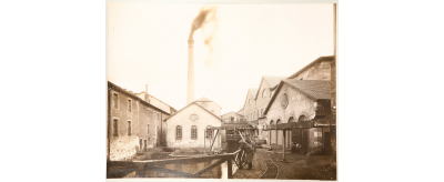 La glacerie de Cirey, 1900