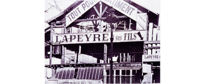 Premier dépôt créé par Lapeyre à Paris, rue de l'abbé Groult (15e arrondissement), 1931