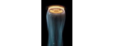 Assiette de fibrage de la laine de verre dans les années 1990