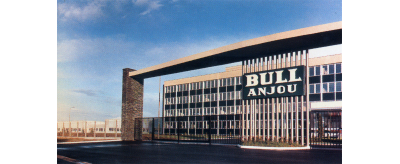 Usine CII Honewell Bull à Angers dans les années 1960