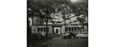 Le centre de recherches verrières de La Villette en 1952