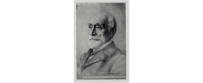Portrait d’Hector Biver par Frédéric Baker, 1902