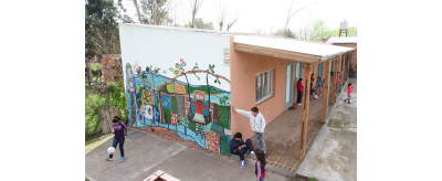Les fresques de Saint-Gobain Weber en Argentine