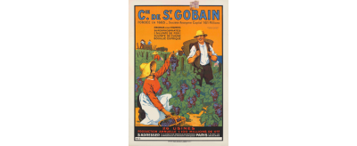 Affiche publicitaire pour les engrais viticoles de Saint-Gobain, 1925