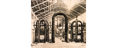 Stand des Fonderies de Pont-à-Mousson à l’exposition universelle de Bruxelles, 1910