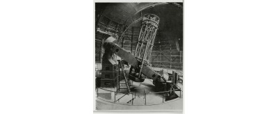 Le grand disque de l'Observatoire du Mont-Wilson