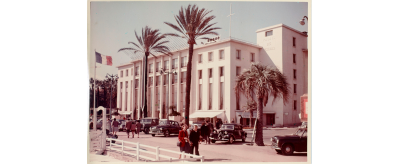 L'ancien Palais des festivals à Cannes, 1949