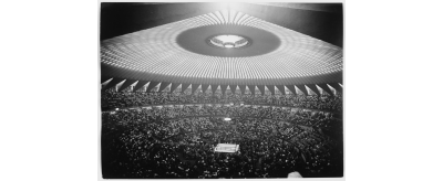 L'éclairage zénithal du Palazzetto dello sport
