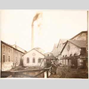 La glacerie de Cirey, 1900