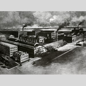 Usine Carborundum à Niagara Falls au Canada, 1913