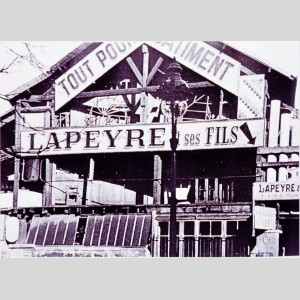 Premier dépôt créé par Lapeyre à Paris, rue de l'abbé Groult (15e arrondissement), 1931