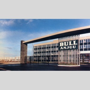 Usine CII Honewell Bull à Angers dans les années 1960