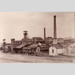 Mine de pyrites de Sain-Bel en 1900