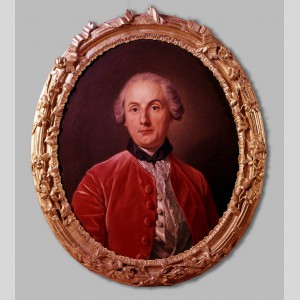 Portrait d’Antoine Saladin, seigneur de Crans et d’Arnex, par Louis Michel Van Loo