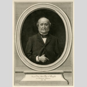 Portrait du duc Albert de Broglie