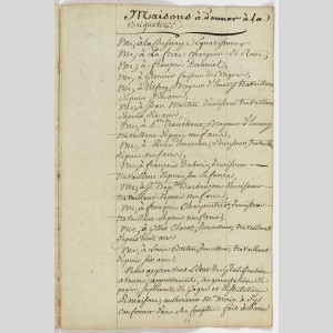 Maisons à donner à la Briqueterie, 7 avril 1780
