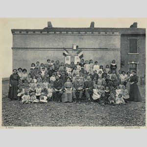 La Garderie à Auboué vers 1912