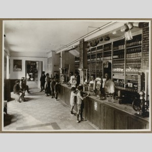 La coopérative de l’usine d’Arija (Espagne), vers 1910