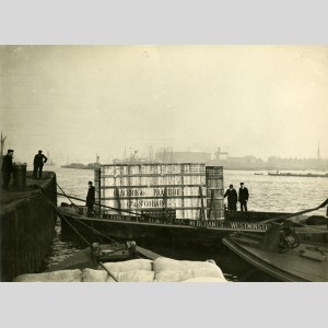 La tradition de l'export des glaceries belges