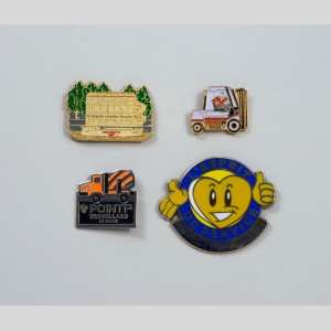 Pin’s Point.P, années 1990