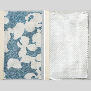 Catalogue d’échantillons de la Société du Verre Textile : tissu d’ameublement et tissu de renforcement des matières plastiques, avant 1946