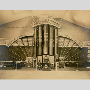 Stand des Fonderies de Pont-à-Mousson à l’Exposition universelle de Buenos Aires, 1910
