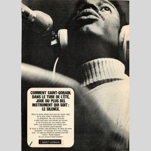 Campagne de presse de Publicis pour Saint-Gobain, 1967