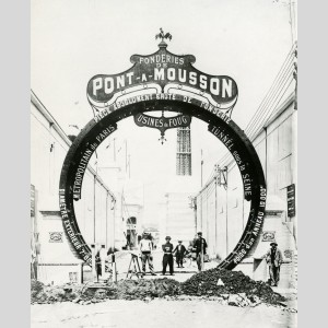 Les anneaux en fonte du Métropolitain