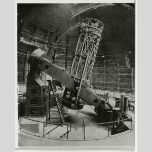 Le grand disque de l'Observatoire du Mont-Wilson