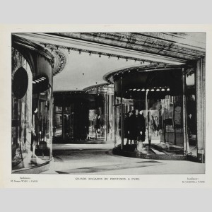 Les vitrines bombées du Printemps, 1929