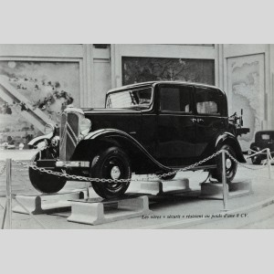 Citroën adopte Sécurit, 1931
