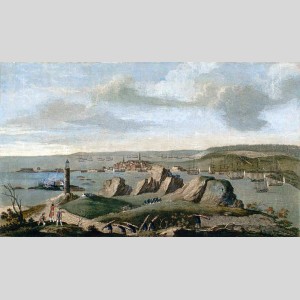 Le fanal du premier phare canadien