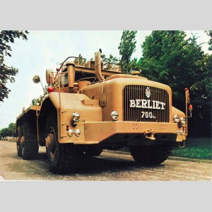 Le camion saharien Berliet 100 tonnes, 1957