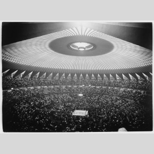 L'éclairage zénithal du Palazzetto dello sport