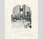 Siège social de Saint-Gobain "Les Miroirs", gravure par Jean Gardet, 1985