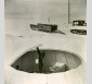Montage d'un igloo en fibre de verre Vetrotex lors d'une expédition polaire dans les années 1970