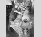 Fabrication des noyaux à l'usine de Pont-à-Mousson entre 1904 et 1935
