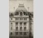 Projet d’élévation de la façade principale du nouveau siège social de Saint-Gobain place des Saussaies à Paris, 1898