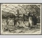 Les ruines de la glacerie de Pise détruite en 1944 par un bombardement américain