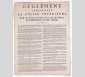 Règlement concernant la police intérieure de la Manufacture royale des glaces de l’établissement de Saint-Gobain, 27 octobre 1716