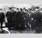 Camille Cavallier s’entretient avec des délégués syndicaux, 29 mai 1908