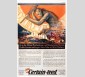 Publicité pour CertainTeed, fabricant américain de bardeaux, 1927