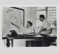 Bureau de l’agence commerciale de Pont-à-Mousson à Dakar (Sénégal), 1956